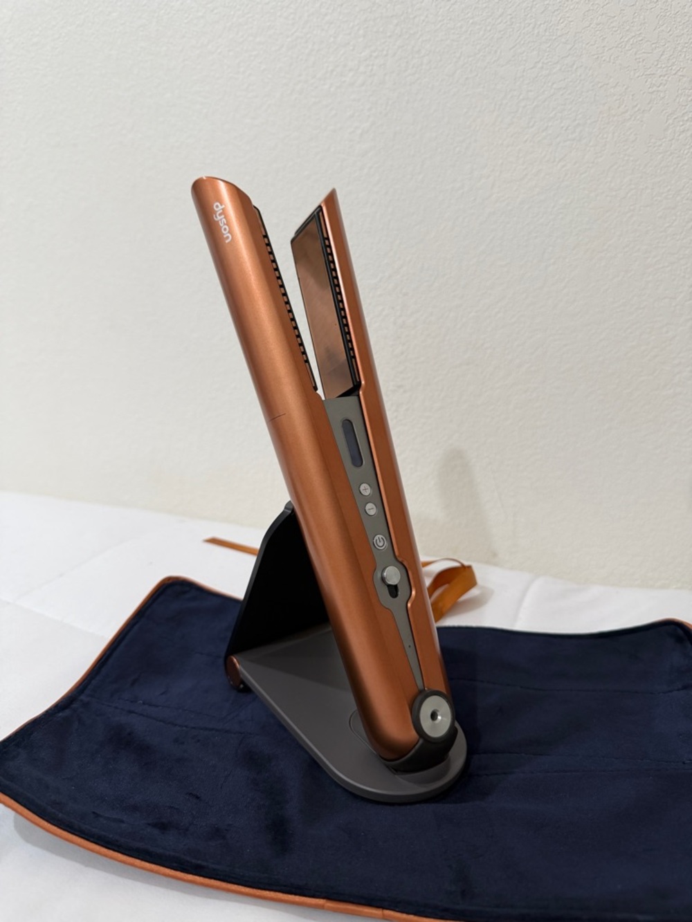 Dyson Copper Cordless Hair Straightener with Dock
